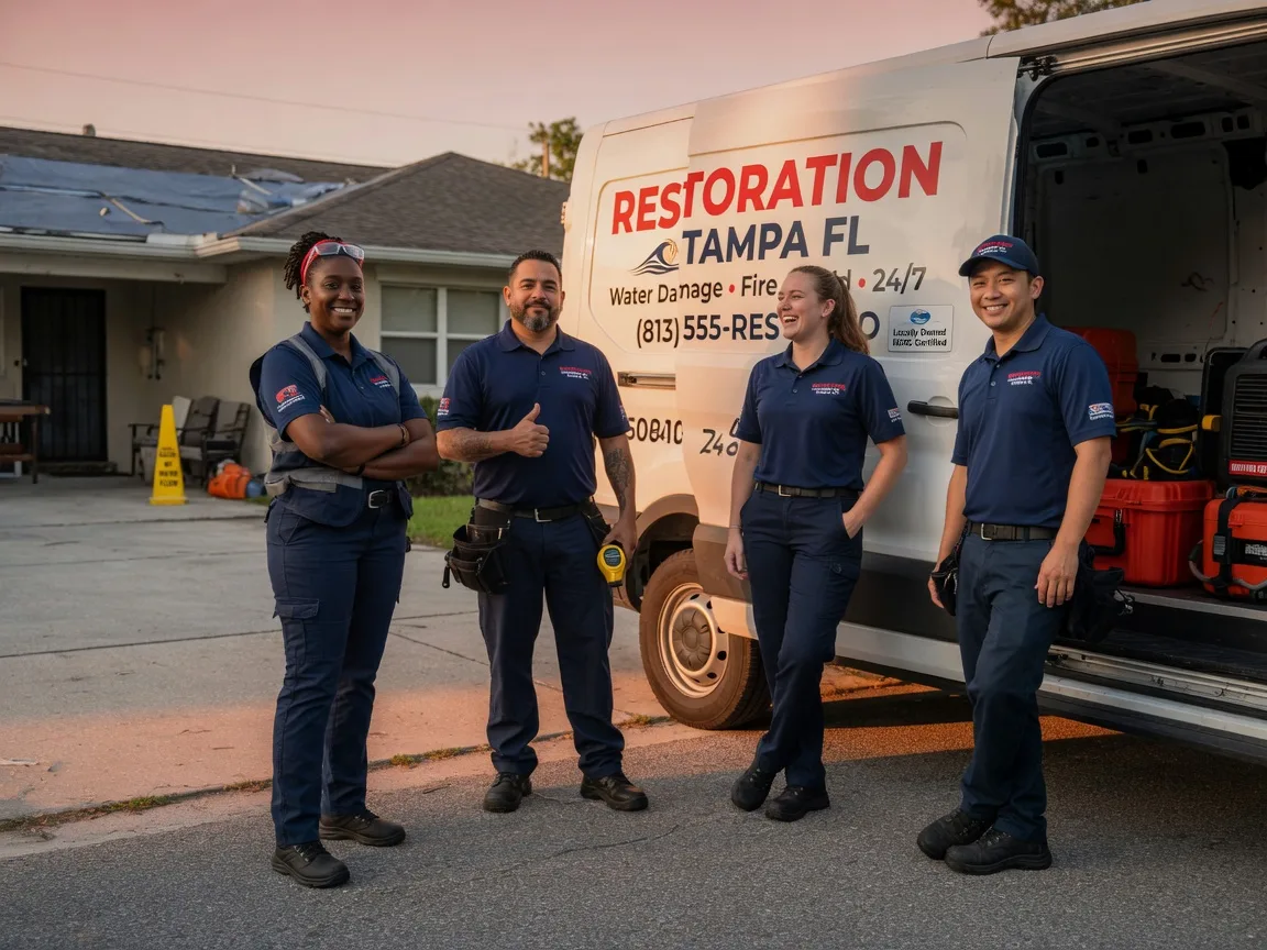 Water Damage Restoration company in Bison, KS