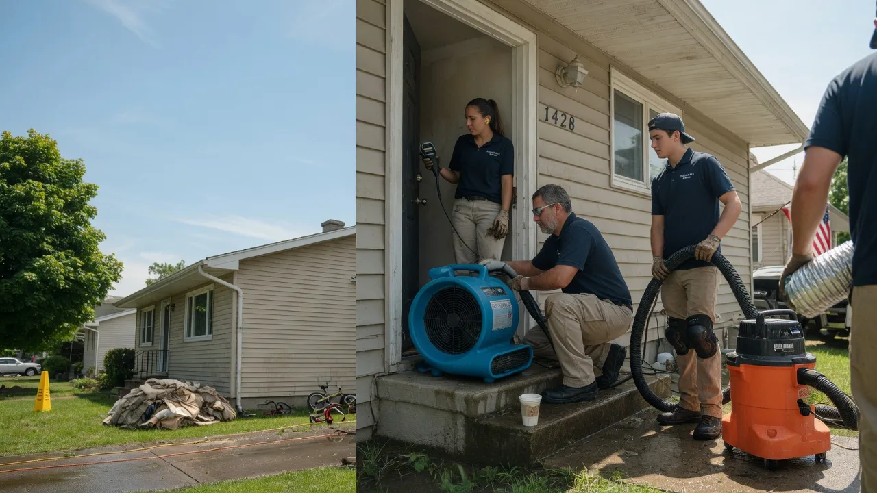 Water Damage Restoration in Bison, KS near me